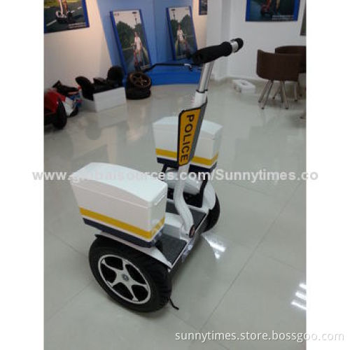 2 Wheels self balance electric chariot scooter, police patrol with CE